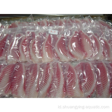 Frozen IQF Tilapia Fillet 5-7oz